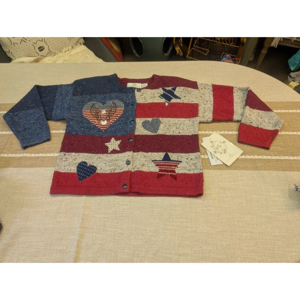 NWT Design Options By Philip & Jane M American Cardigan